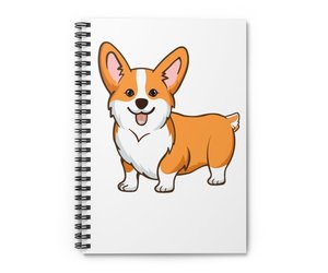 Pembroke Welsh Corgi Spiral Notebook - Ruled Line, an item from the 'Back to School Supplies' hand-picked list