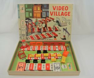 Video Village Vintage Board Game 1960 Milton Bradley Missing 10 &amp; 15 $ Bills, an item from the 'Collect Vintage Board Games' hand-picked list