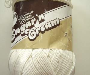  LILY Sugar ‘n Cream Yarn 14 oz / 400g Off White 100% Cotton 4-ply  1 Skein, an item from the 'Yarn for All of Your Projects' hand-picked list