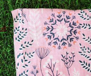 100% Handmade Cotton Fabric, Pink Floral Pattern Fabric By Yard , an item from the 'Love to Quilt' hand-picked list