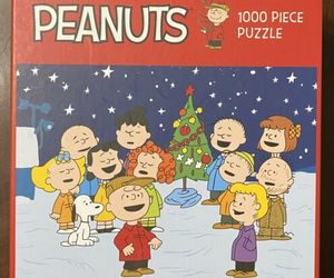 Peanuts 1000 Piece Puzzle Charlie Brown Christmas w/Poster By Galison 27 x 20&quot;, an item from the 'Have A Merry and PEANUTTY Christmas' hand-picked list