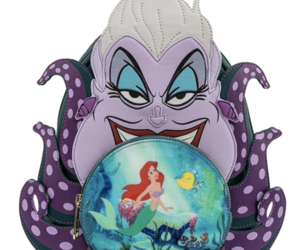 Loungefly Disney Villains Ursula Crystal Ball Little Mermaid Mini Backpack NWT, an item from the 'Back to School and Lookin Cool' hand-picked list