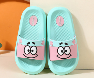 2022 New Summer Slippers Cosplay Anime Spongebob Squarepants Cartoon Kids-18Cm D, an item from the 'Summer Fun for the Kiddos' hand-picked list