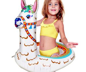 Summer Llama Pool Floats for Kids - 27 Inch Tall Inflatable Pool Toys for Swimmi, an item from the 'Summer Fun for the Kiddos' hand-picked list