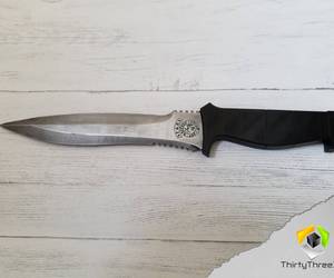 Leon Kennedy Resident Evil Stars dagger/knife , 3D Printed, Unofficial, an item from the 'Beauty and the Steel Beast' hand-picked list