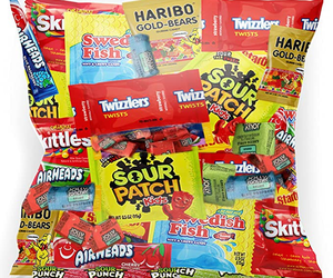 Bulk Assorted Fruit Candy - Starburst, Skittles, Swedish Fish, Air Heads, Jolly, an item from the 'Witch way to the candy?' hand-picked list