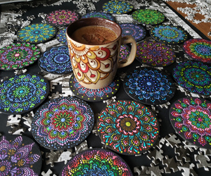 Gift a Mandala - Send a handmade mandala coaster to a loved one, an item from the 'Love to Quilt' hand-picked list