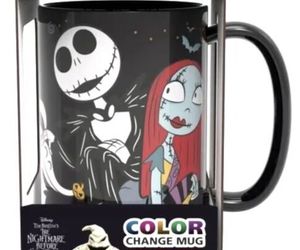 The Nightmare Before Christmas 15oz. Color Change Mug - Jack, Sally &amp; Zero New, an item from the 'Nightmare Before Christmas' hand-picked list