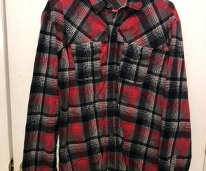 Eddie Bauer Men&#39;s Plaid Button Up Long Sleeve Flannel Shirt Large Tall LT Soft, an item from the 'Around the Campfire' hand-picked list