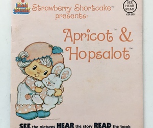 Strawberry Shortcake - Apricot &amp; Hopsalot 7&#39; Vinyl Record/Book, an item from the 'Vintage Strawberry Shortcake Dolls' hand-picked list