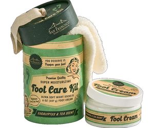 San Francisco Soap Company Foot Care Kit- Foot Cream with Fuzzy Socks- Foot Care, an item from the 'You gotta nourish to flourish' hand-picked list
