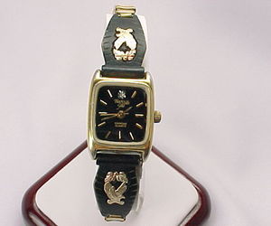BLACK HILLS GOLD Eagle and Leaf Diamond Quartz Wristwatch - FREE SHIPPING, an item from the 'Time to Think of Those New Year Resolutions' hand-picked list