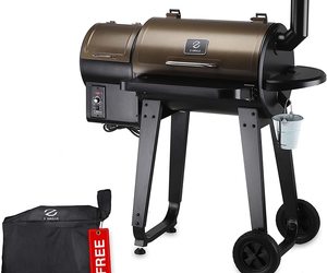 Z GRILLS ZPG-450A 2022 Upgrade Wood Pellet Grill &amp; Smoker 6 in 1 BBQ Grill Auto, an item from the 'Stop showing off. We get it, you’re hot' hand-picked list