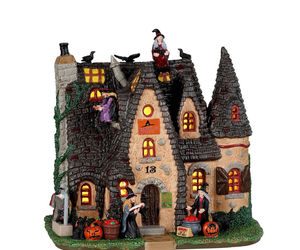 Spookytown The Witch&#39;s Cottage New for &#39;22 - Halloween Decorations, an item from the 'Halloween is the BEST' hand-picked list