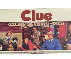 VINTAGE Clue Board Game by Parker Brothers - 1986 Edition - COMPLETE, an item from the 'Collect Vintage Board Games' hand-picked list