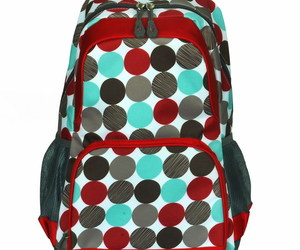 [Colorful Dots] Fashion Multipurpose Backpack Polyester, an item from the 'It's in the Bag! ' hand-picked list