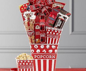 Movies! Movies! Movies!: Gourmet Snack Gift Basket, an item from the 'Holiday Gift Baskets' hand-picked list