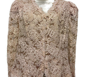 Victorian Formal  Lace Jacket Top  Style SZ 16 AM/PM by Bari Protas VTG, an item from the 'Victorian Elegance' hand-picked list
