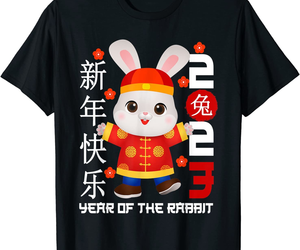 Year Of The Rabbit 2023 Chinese New Year 2023 Boy Girls Gift T-shirt, Hoodies, an item from the 'Year of the Rabbit' hand-picked list