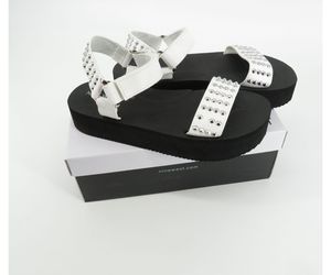 Nine West Women&#39;s Studded Sport Sandal 8 New In Box, an item from the 'I Have Enough Sandals, Said No One Ever' hand-picked list