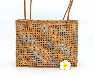 The Summer Breeze - A Large Handmade Tote Bag Woven Straw Beach Bag Boho Shoulde, an item from the 'Meet your new favorite bag!' hand-picked list