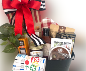 BBQ Grilling Bucket, Fathers Day Gift, BBQ Gift Basket, Man Birthday Gift Basket, an item from the 'Stop showing off. We get it, you’re hot' hand-picked list