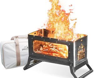 Outdoor Camping Equipment I Mini Barbeque Grill | Urbanside Stainless Steel, an item from the 'Stop showing off. We get it, you’re hot' hand-picked list
