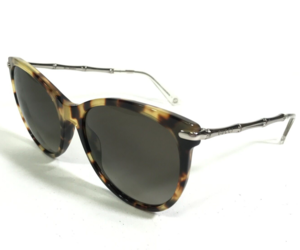 Gucci Sunglasses GG3771/S HRTHA Silver Tortoise Cat Eye Frames with Gray Lenses, an item from the 'The coolest sunglasses for the hottest look' hand-picked list