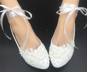 off white bridal shoes,comfortable flat bridal shoes ivory lace flat shoes, an item from the 'Life is short. Buy the shoes.' hand-picked list