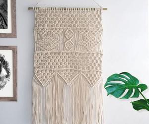 Macrame Wall Hanging Tapestry BOHO Home Decor Bohemian Apartment Room Dorm, an item from the 'College Daze' hand-picked list