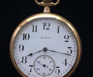 Antique Gold-Filled 1912 ELGIN Pocket Watch - 1 3/4 inches - FREE SHIPPING, an item from the 'Time to Think of Those New Year Resolutions' hand-picked list