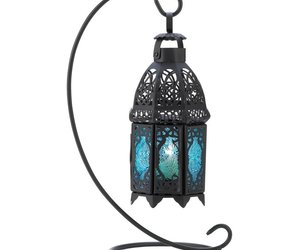 Outdoor Hanging Lanterns, Sapphire Table Metal Portable Rustic Outdoor Lanterns, an item from the 'Let There Be Light!' hand-picked list