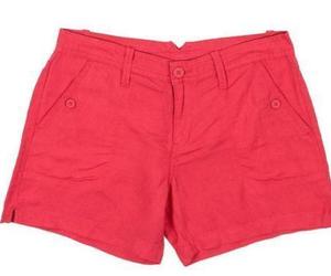 Calvin Klein Jeans Women&#39;s Linen Shorts Coral Flower Sz 2 , an item from the 'Summer Style' hand-picked list