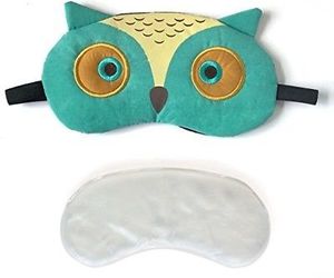  3D Cute Owl Eye Mask With Reusable Gel Pad, Cold Hot SPA Therapy For Dry Eye, an item from the 'Self Care' hand-picked list