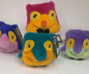 1998 Nagano Japan Olympics Snowlets Set of 4 Plush Window Clings BONUS Hang Tags, an item from the 'Community Picks: Olympics in Japan' hand-picked list