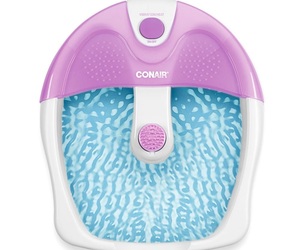 Conair Foot Spa/Pedicure Spa with Soothing Vibration Massage, Lavender Or White , an item from the 'Self Care' hand-picked list