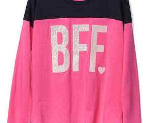 GAP Kids Girls T-shirt 14 16 Pink Navy Best Friend Graphic Long Sleeve Crew Neck, an item from the 'Tokens of Friendship' hand-picked list