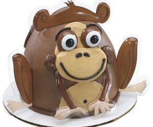 Monkey Fingeroo Small Cake Topper, an item from the 'Friends in the Kitchen' hand-picked list