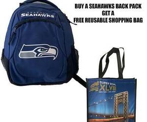 Seattle Seahawks Youth Primetime Backpack NEW NFL Bag, an item from the 'It's in the Bag! ' hand-picked list