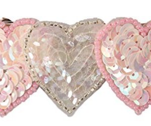 Caravan French Decorated Automatic Barrette, Crystal Iris/Pink, an item from the 'You gotta nourish to flourish' hand-picked list