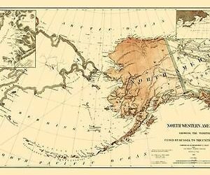 Alaska - USSC 1867 - 23.00 x 36.36, an item from the 'North to Alaska' hand-picked list