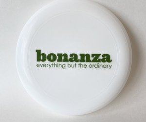 &quot;Everything But The Ordinary&quot; Bonanza Frisbee, an item from the 'Bonanza Merch' hand-picked list