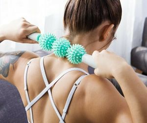 Anti Cellulite Roller Muscle Massage Stick Massager Trigger Point Stick Therapy, an item from the 'Self Care' hand-picked list