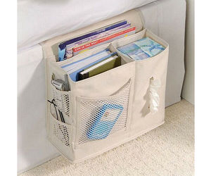 5 Pocket Bedside Caddy Organizer Multi Pocket, an item from the 'College Daze' hand-picked list