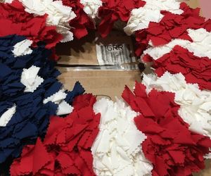 USA Red White And Blue Wreath Veteran, an item from the 'Red, White &amp; Blue' hand-picked list