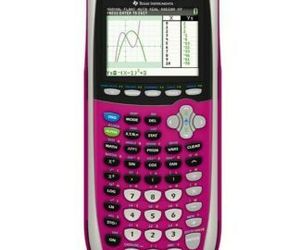 Texas Instruments TI-84 Plus C Silver Edition Graphing Calculator, Pink, an item from the 'Back to School Supplies' hand-picked list