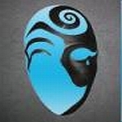 Logo mask blue thumb175